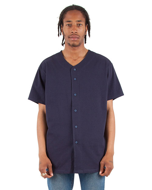 Shaka Wear Drop Ship SHBBJ Men 7.5 Oz., 100% Us Cotton Baseball Jersey at GotApparel