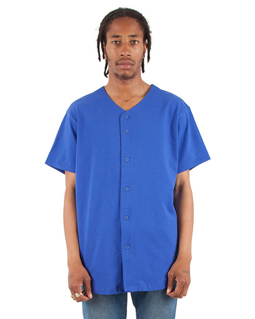 Shaka Wear SHBBJ Men 7.5 Oz., 100% Us Cotton Baseball Jersey at GotApparel