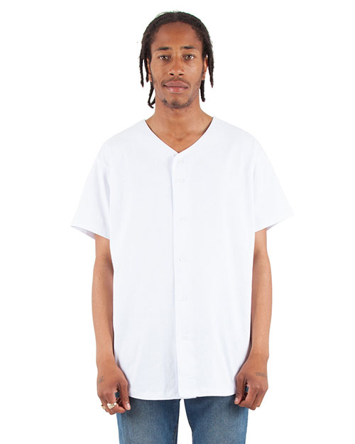 Shaka Wear Drop Ship SHBBJ Men 7.5 Oz., 100% Us Cotton Baseball Jersey at GotApparel