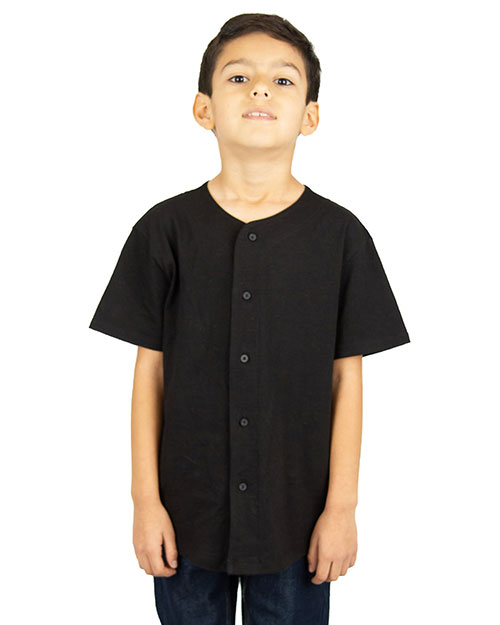 Shaka Wear Drop Ship SHBBJY Boys Youth 7 Oz., 100% Us Cotton Baseball Jersey at GotApparel