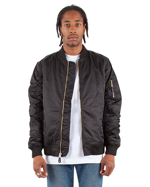 Shaka Wear Drop Ship SHBJ Men Bomber Jacket at GotApparel