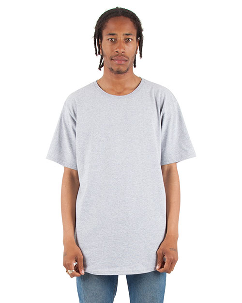 Shaka Wear SHCLT Unisex Curved Hem Long T-Shirt at GotApparel