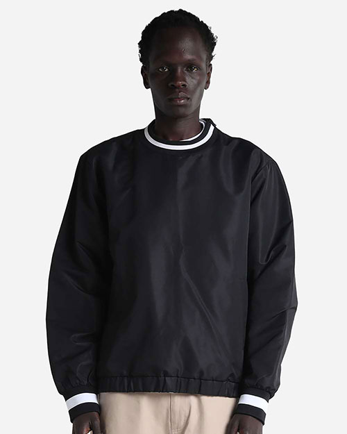 Shaka Wear SHCNW Unisex Crewneck Windbreaker at GotApparel