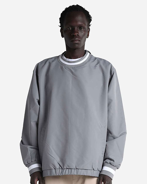 Shaka Wear SHCNW Unisex Crewneck Windbreaker at GotApparel