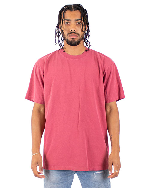 Shaka Wear Drop Ship SHGD Men Gart-Dyed Crewneck T-Shirt at GotApparel