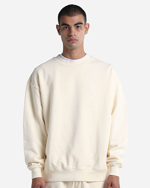 Shaka Wear SHGMC Unisex Max Heavy Garment-Dyed Crewneck Sweatshirt at GotApparel