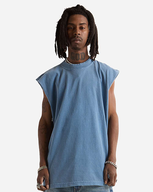 Shaka Wear SHGMT Unisex Garment-Dyed Muscle Tee at GotApparel