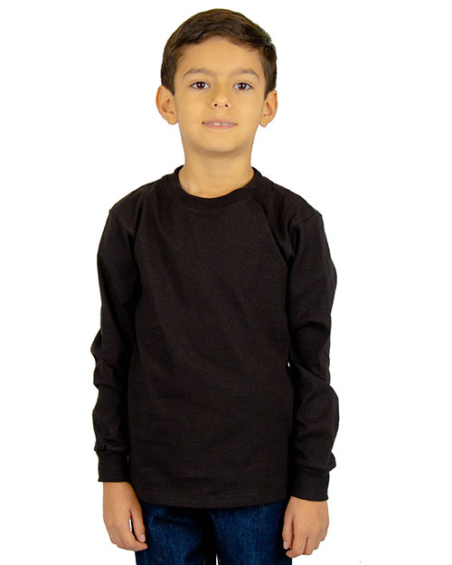 Shaka Wear Drop Ship SHLSY Boys Youth 5.9 Oz., Active Long-Sleeve T-Shirt at GotApparel