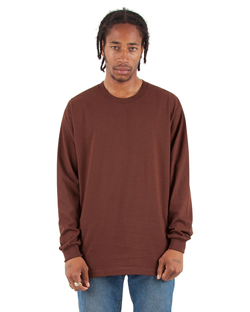 Shaka Wear Drop Ship SHMHLST Men Tall 7.5 Oz., Max Heavyweight Long-Sleeve T-Shirt at GotApparel