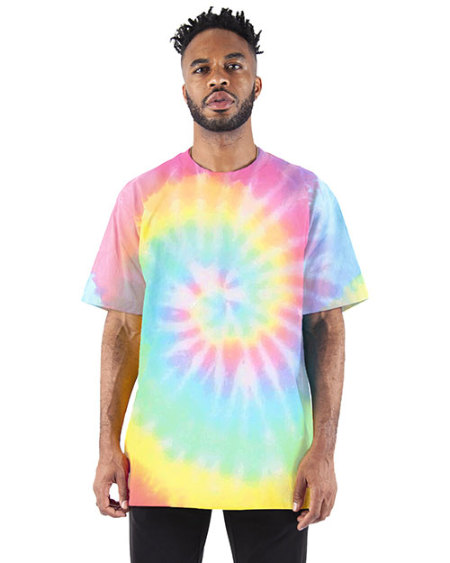 Shaka Wear Drop Ship SHTDSS Heavyweight Tie-Dye T-Shirt at GotApparel