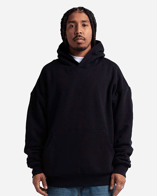 Shaka Wear SHDLP Men's Garment-Dyed Double Layer Reversible Hooded Sweatshirt at GotApparel