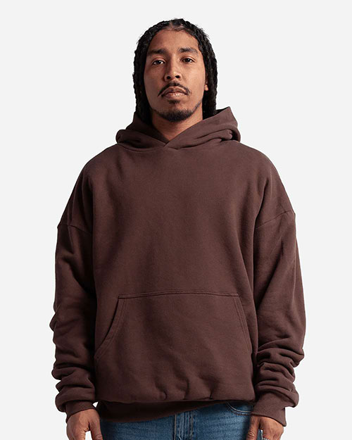 Shaka Wear SHDLP Men's Garment-Dyed Double Layer Reversible Hooded Sweatshirt at GotApparel