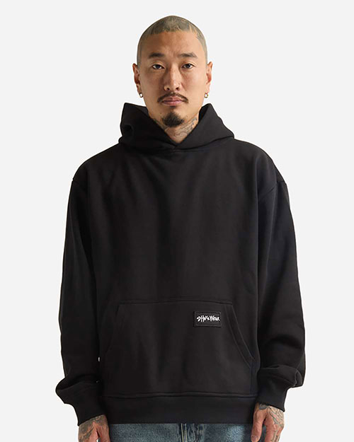 Shaka Wear SHEHP Men's Essential Super Heavyweight Hooded Sweatshirt at GotApparel