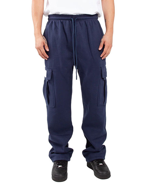 Shaka Wear SHFCP Men's Fleece Cargo Pants at GotApparel