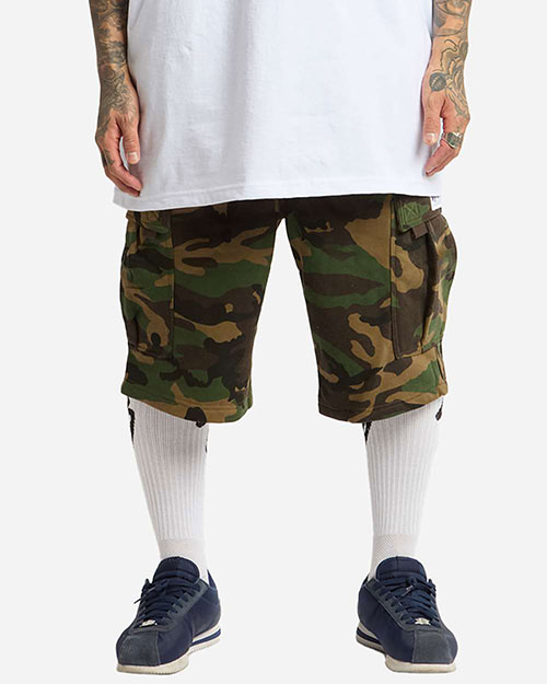 Shaka Wear SHFCS Men's Fleece Cargo Shorts at GotApparel