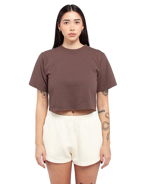 Shaka Wear SHGDC Ladies' Garment Dye Crop T-Shirt at GotApparel