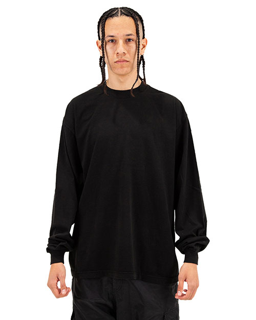 Shaka Wear SHGDLS  Men's Garment Dyed Long Sleeve T-Shirt at GotApparel