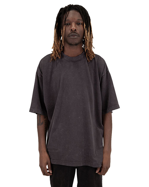 Shaka Wear SHGDN Men's Garment Dyed Designer T-Shirt at GotApparel