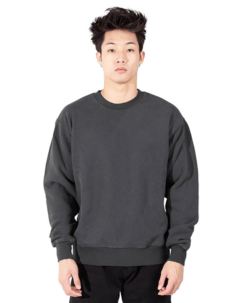 Shaka Wear SHGFC Men's Los Angeles Garment Dyed Crewneck at GotApparel
