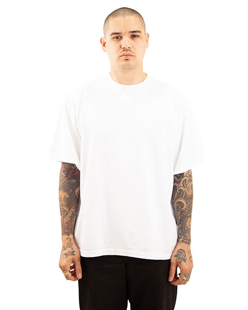 Shaka Wear SHGRS  Men's Garment Dyed Reverse T-Shirt at GotApparel