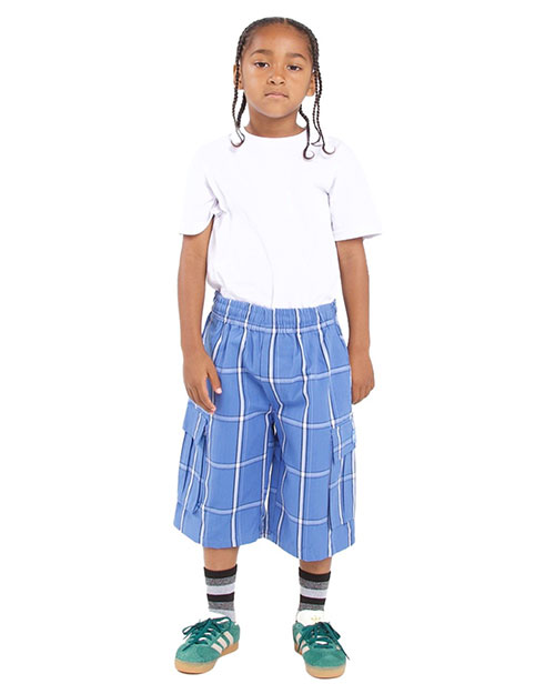 Shaka Wear SHKP  Youth Plaid Shorts at GotApparel