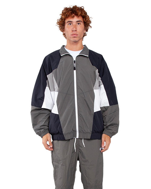 Shaka Wear SHNTJ Men's Nylon Track Jacket at GotApparel