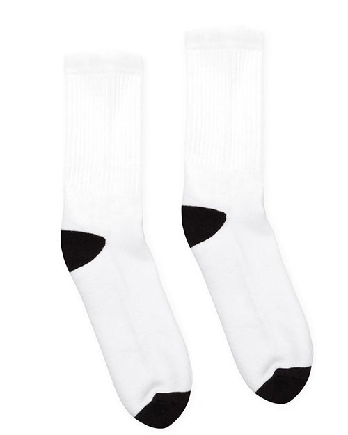 SOCCO DTG100  USA-Made Crew Socks for DTG at GotApparel