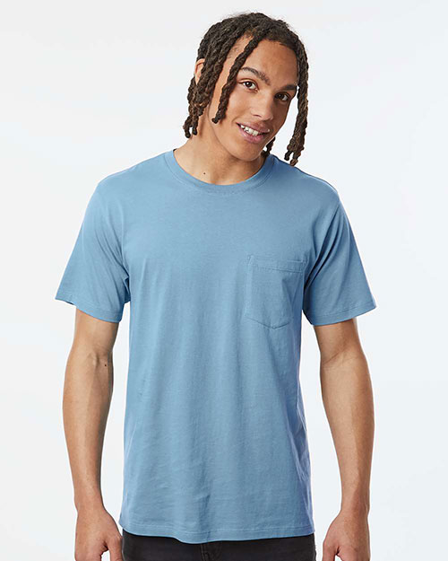 SoftShirts 210 Unisex Classic Pocket T-Shirt at GotApparel