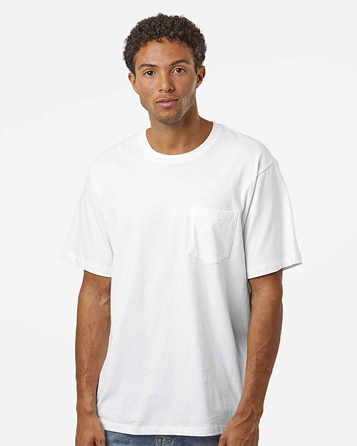 SoftShirts 210 Unisex Classic Pocket T-Shirt at GotApparel