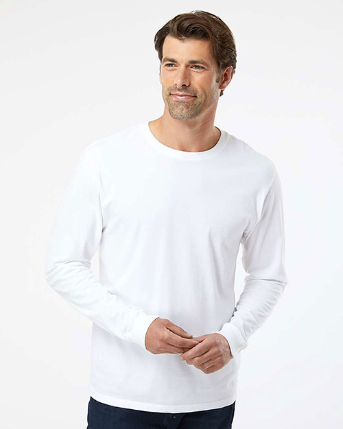 SoftShirts 420 Men Organic Long Sleeve T-Shirt at GotApparel