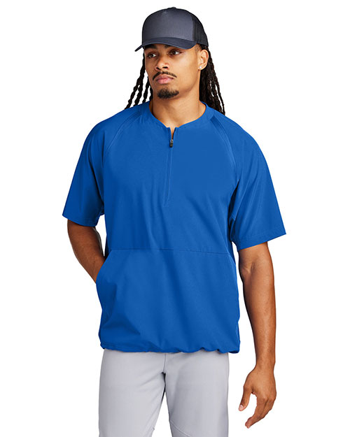 Sport-Tek ®  Repeat 1/2-Zip Short Sleeve Jacket JST489 at GotApparel