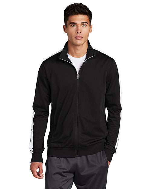 Sport-Tek JST94 Men ® ® Tricot Track Jacket. at GotApparel