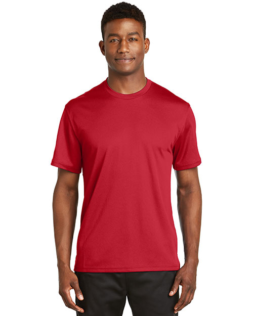Sport-Tek K468 Men Dri Mesh Short-Sleeve T-Shirt at GotApparel
