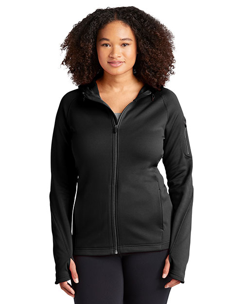 Sport-Tek L248 Women Tech Fleece Full-Zip Hooded Jacket at GotApparel