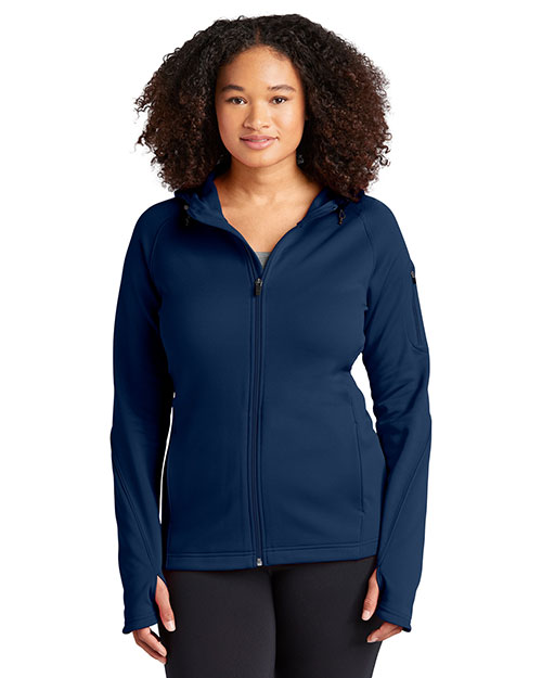 Sport-Tek L248 Women Tech Fleece Full-Zip Hooded Jacket at GotApparel
