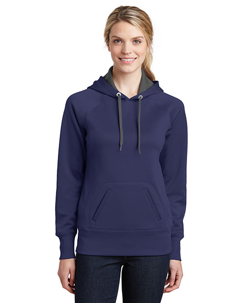 Sport-Tek® LST250 Women Tech Fleece Hooded Sweatshirt at GotApparel