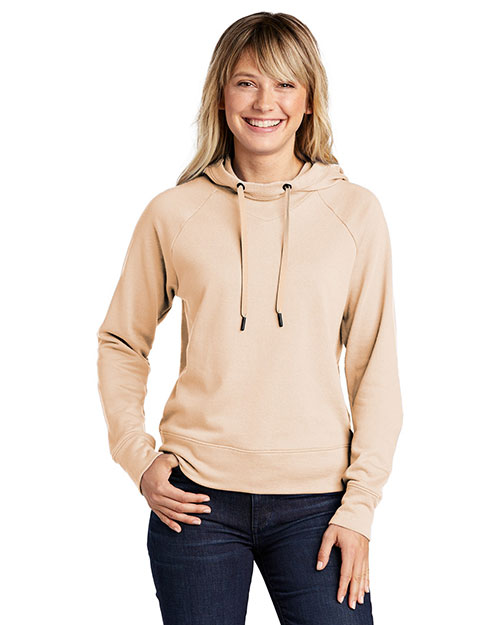 Sport-Tek LST272 Women ® ® Ladies Lightweight French Terry Pullover Hoodie. at GotApparel