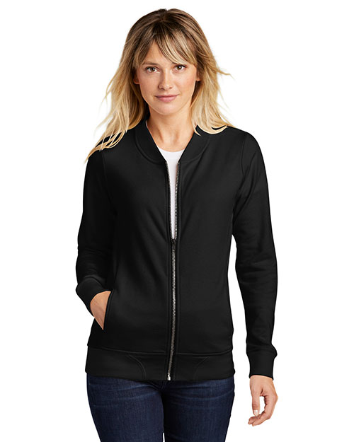 Sport-Tek LST274 Women ® ® Ladies Lightweight French Terry Bomber. at GotApparel