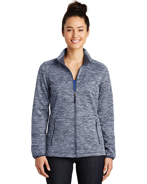 Sport-Tek® LST30 Women PosiCharge® Electric Heather Soft Shell at GotApparel