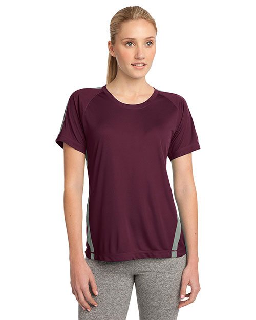Sport-Tek® LST351 Women Colorblock PosiCharge® Competitor Tee at GotApparel