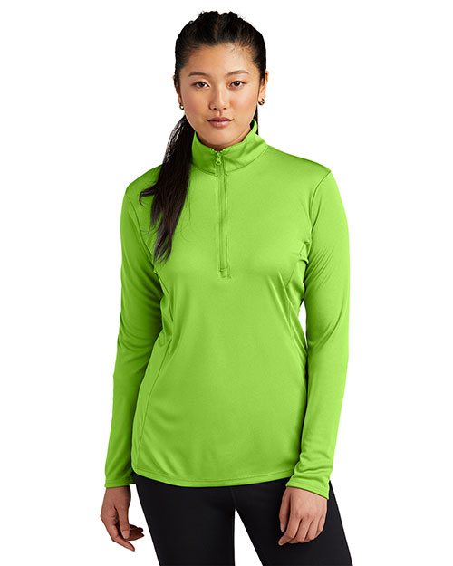 Sport-Tek® LST357 Women PosiCharge® Competitor™ 1/4-Zip Pullover Raglan at GotApparel