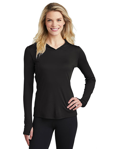 Sport-Tek LST358 Women 3.8 oz Competitor Hooded Pullover at GotApparel