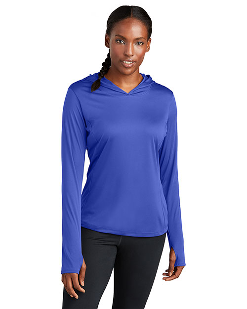 Sport-Tek LST358 Women 3.8 oz Competitor Hooded Pullover at GotApparel