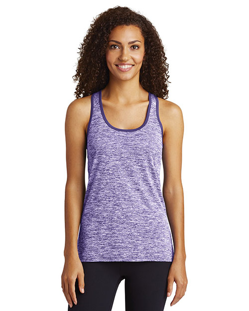 Sport-Tek® LST396 Women PosiCharge® Electric Heather Racerback Tank Pullover at GotApparel