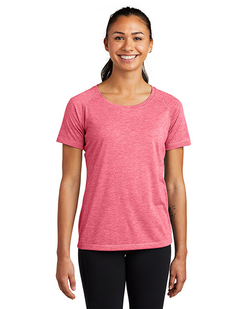 Sport-Tek® LST400 Women PosiCharge® Tri-Blend Wicking Scoop Neck  at GotApparel