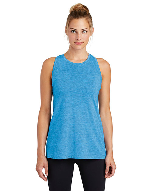 Sport-Tek LST402 Ladies 4.4 oz PosiCharge Tri-Blend Wicking Tank at GotApparel
