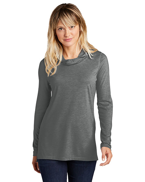 Sport-Tek LST406 Women ® ® Ladies Posicharge® ® Tri-Blend Wicking Long Sleeve Hoodie at GotApparel