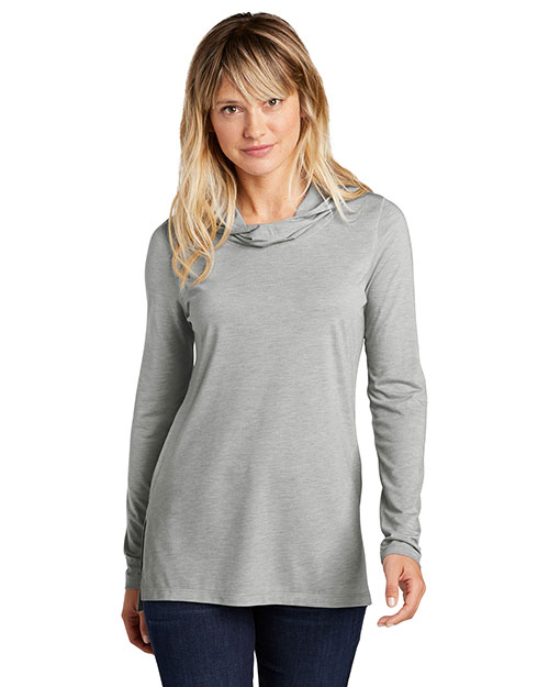 Sport-Tek LST406 Women ® ® Ladies Posicharge® ® Tri-Blend Wicking Long Sleeve Hoodie at GotApparel