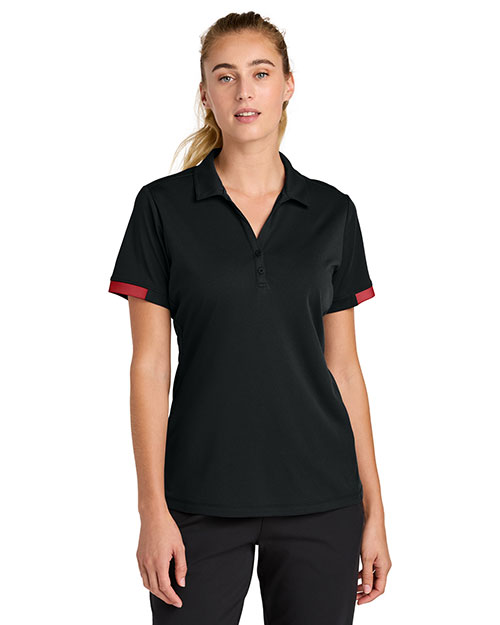 Sport-Tek LST444 ® Women's Club Colorblock Polo at GotApparel