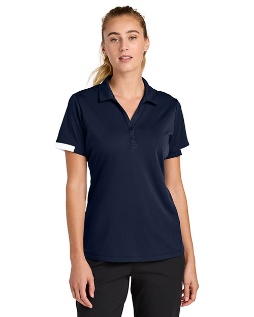 Sport-Tek LST444 ® Women's Club Colorblock Polo at GotApparel
